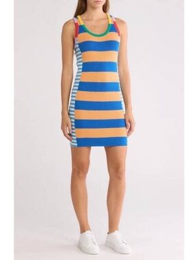 Mother The Chin Ups Mini Dress